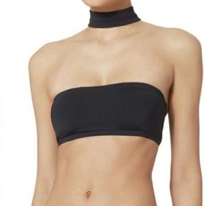 Onia Laura Choker Swim Top Goth Grunge 90s Y2K Style Swimwear